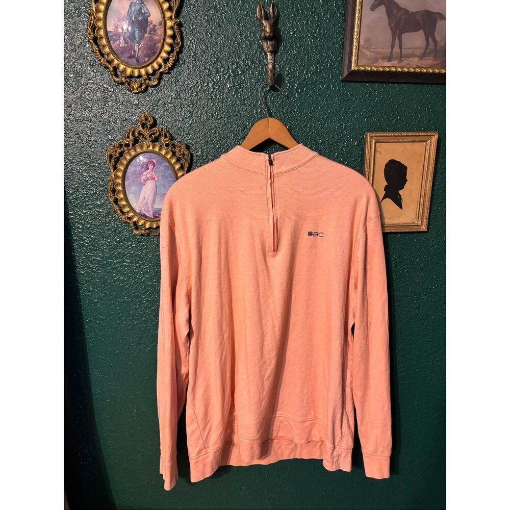 Black Clover Orange Golf Quarter Zip Pullover Size 2XL